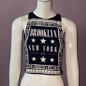 Brooklyn Ny crop top